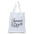 Sweet Sixteen Birthday Canvas Gift Tote